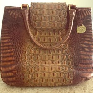 Brahmin alligator print purse